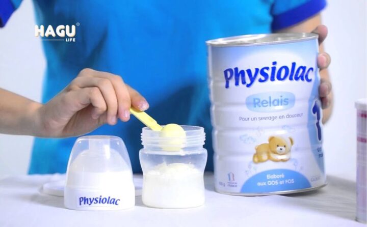Sữa Physiolac 3 cho trẻ từ 1 tuổi
