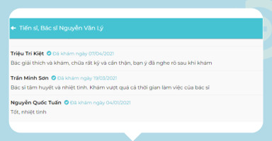 Phản hồi bệnh nhân về trải nghiệm thăm khám tai mũi họng tại Bệnh viện Bảo Sơn với TS.BS Nguyễn Văn Lý