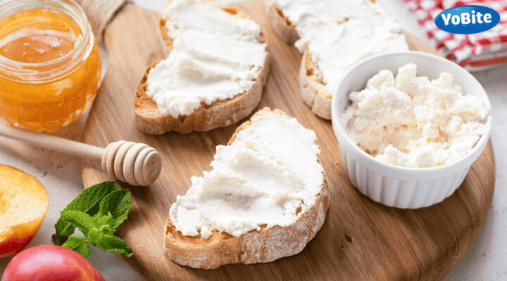 Phô mai Ricotta dễ tiêu hóa cho trẻ 6 tháng