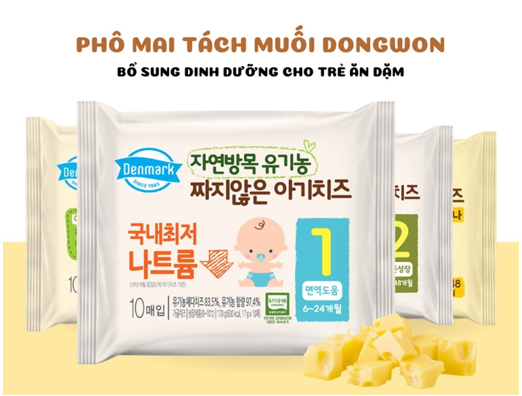 Phô Mai Tách Muối Cho Bé: Lựa Chọn Tốt Nhất & Hướng Dẫn Chi Tiết