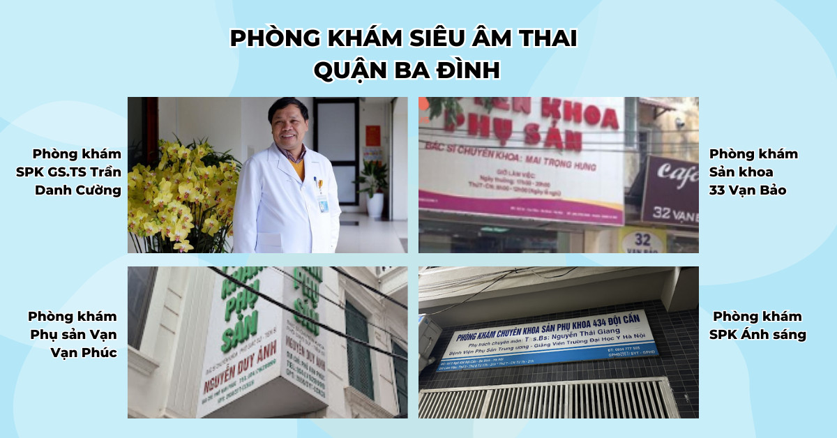 Phòng khám siêu âm thai Ba Đình