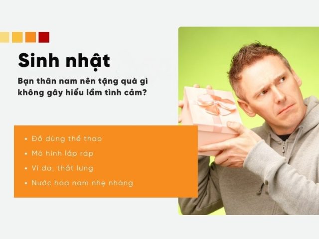 Chọn quà tặng con trai sinh nhật không gây hiểu lầm
