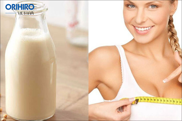 Phụ nữ trẻ uống sữa đậu nành đúng cách để tăng vòng 1 tự nhiên