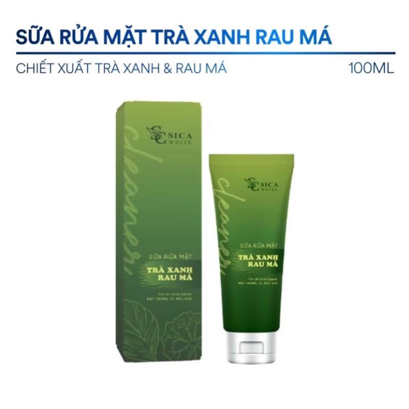 Cách Làm Sữa Rửa Mặt Từ Bột Trà Xanh Hiệu Quả Tối Ưu Cho Da Mụn