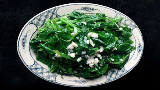 Rau mồng tơi xào tỏi bổ dưỡng, giảm nhiệt, món ăn tốt cho thai nhi và sức khỏe mẹ bầu