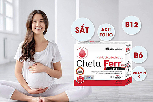 Sắt hữu cơ cho bà bầu giúp phòng ngừa thiếu máu và hỗ trợ phát triển thai nhi.