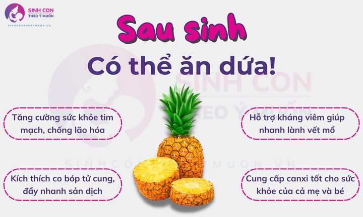 Sau Sinh Ăn Dứa Được Không? Lợi Ích & Lưu Ý Chi Tiết