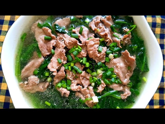 Cải Bó Xôi Nấu Thịt Bò Cho Bé: Công Thức Chuẩn Dinh Dưỡng