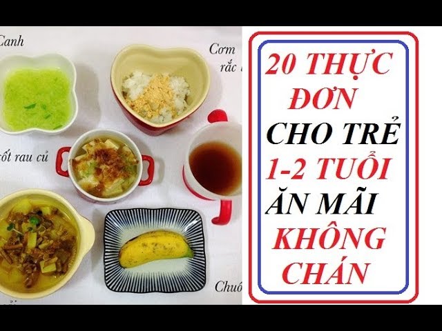 Hướng Dẫn Chi Tiết Nấu Ăn Cho Bé 1 Tuổi Đầy Đủ Dinh Dưỡng