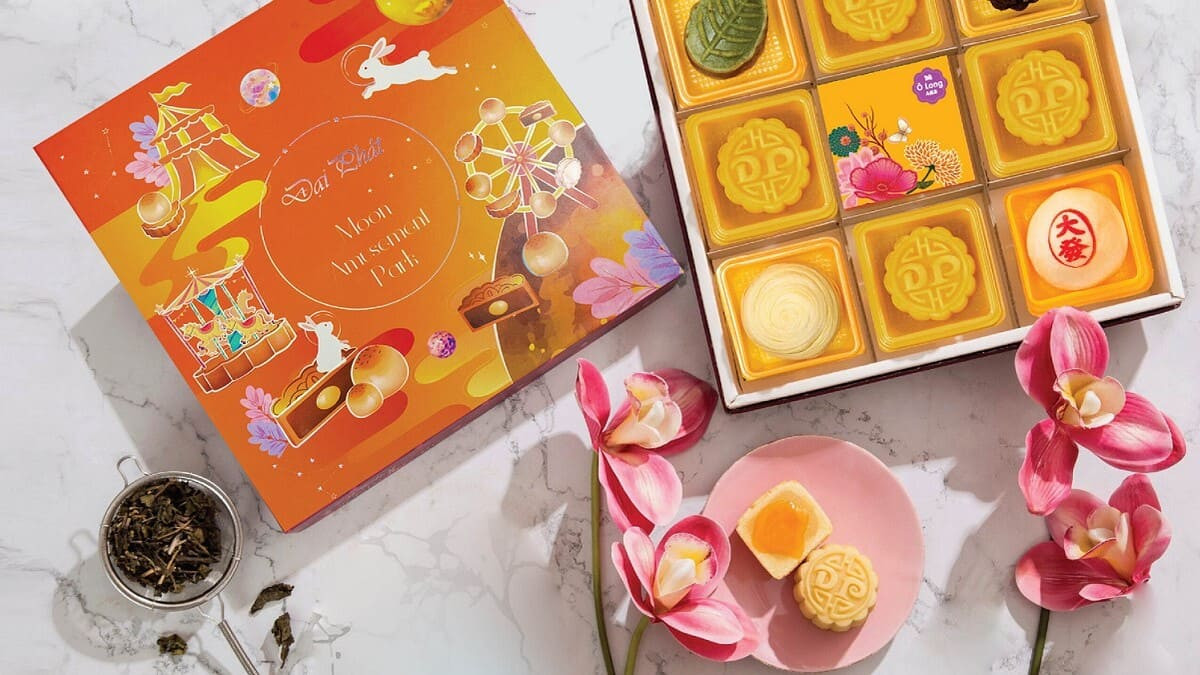 Set bánh Trung thu Đại Phát cao cấp, lịch sự