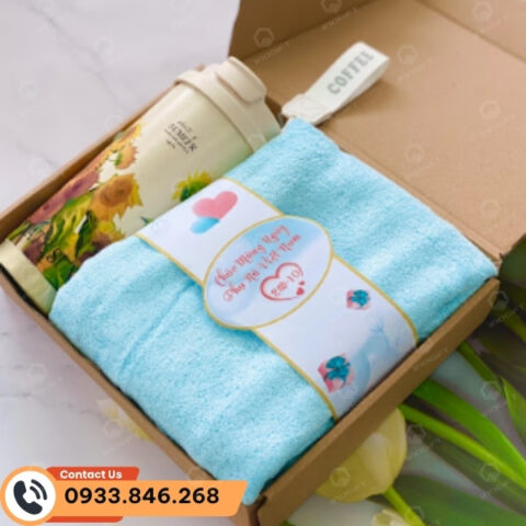 set quà tặng 8/3 cho nữ công nhân, giá rẻ, số lượng lớn