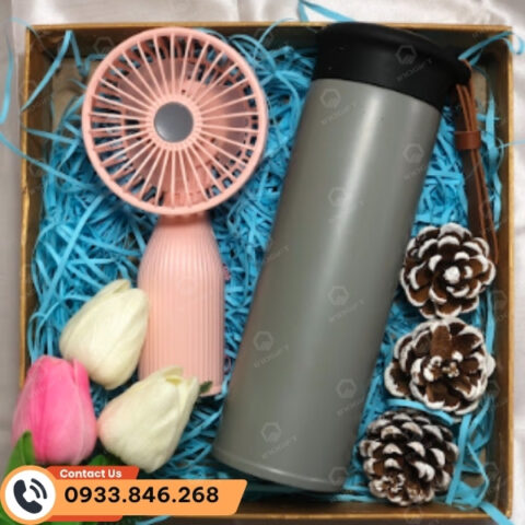 set quà tặng 8/3 in logo công ty, quà tặng cho công nhân