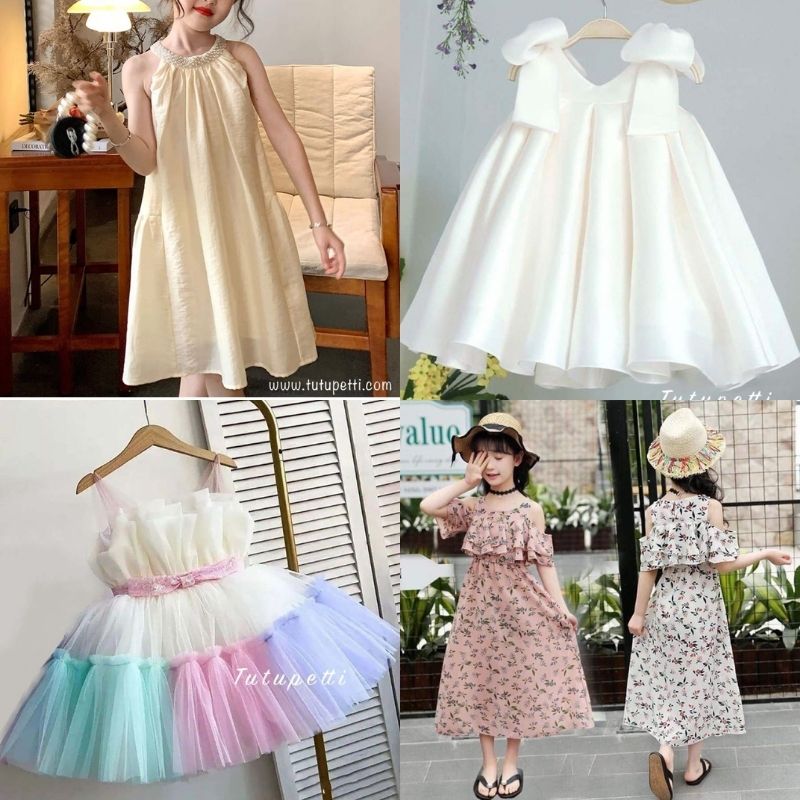 Đầm Dễ Thương Cho Bé Gái: Nét Đẹp Tinh Khôi Mọi Phong Cách