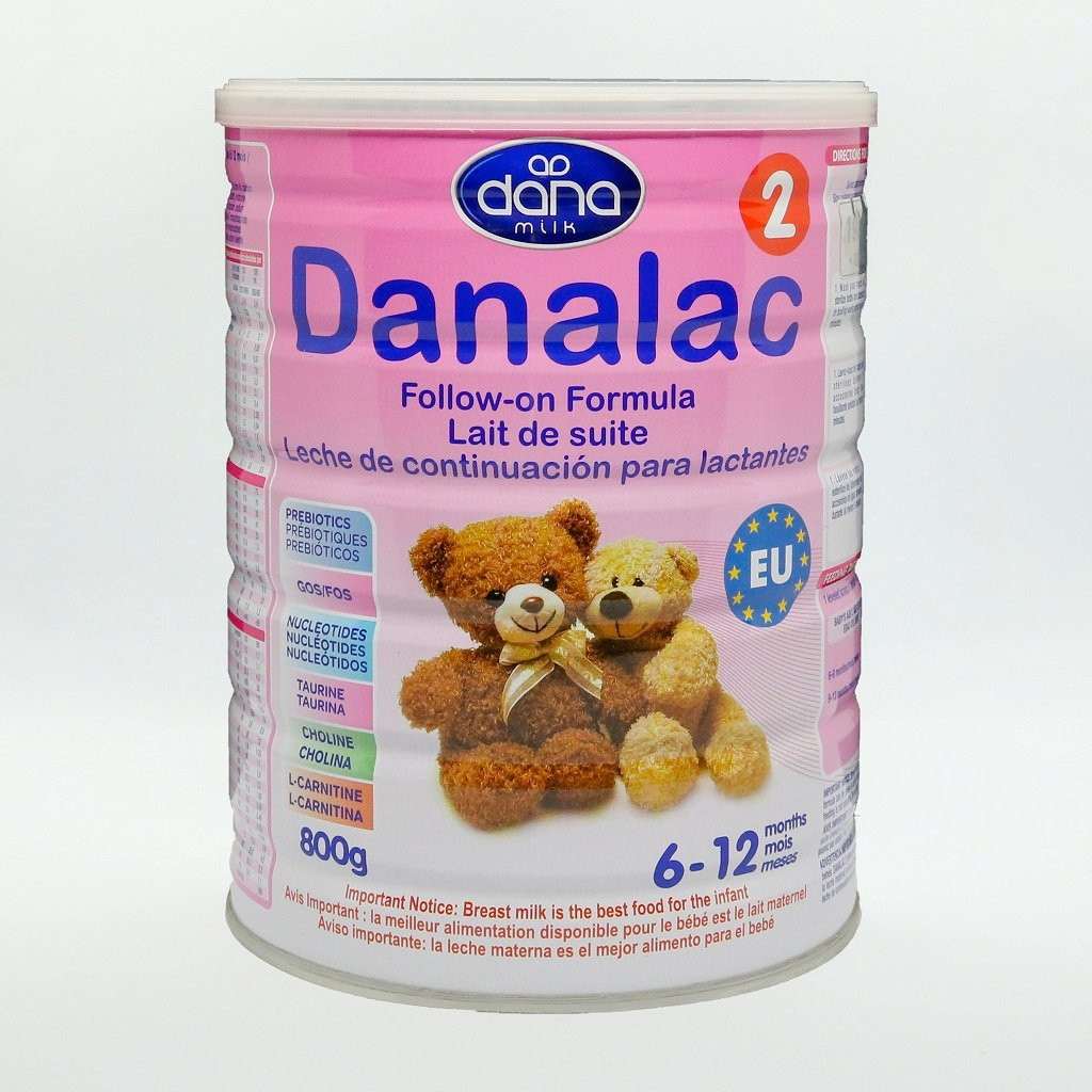 Sữa bột Danalac số 2 bổ sung dinh dưỡng cho trẻ 6-12 tháng tuổi