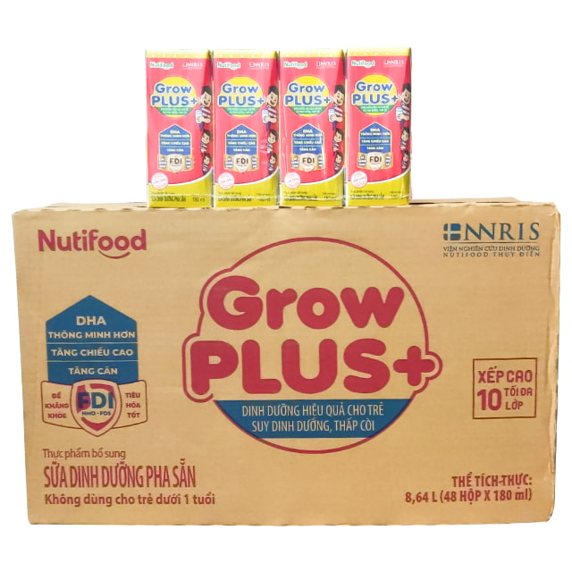Sữa Bột Grow Plus Đỏ 900g: Dinh Dưỡng Vượt Trội Cho Bé Phát Triển