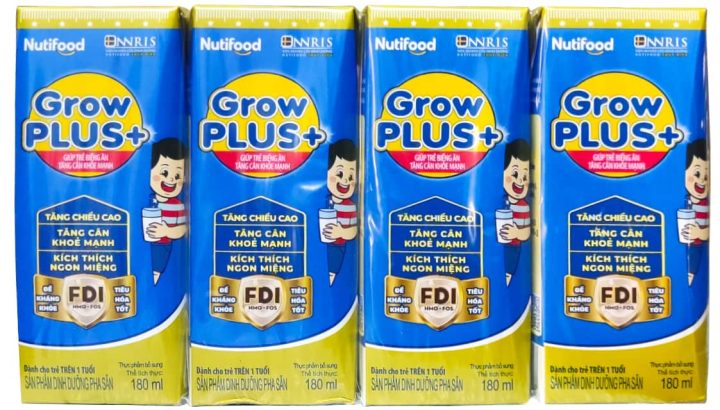 Thùng Sữa Grow Plus Xanh 180ml: Lựa Chọn Tối Ưu Cho Bé Biếng Ăn