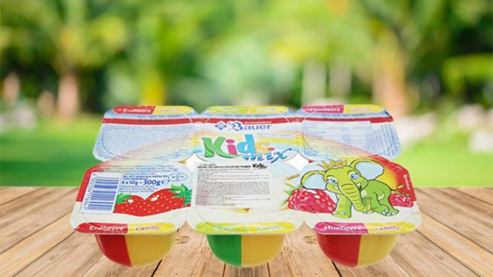 Sữa chua Kidsmix bổ sung vi lợi khuẩn và canxi - loại sữa chua tốt cho bé