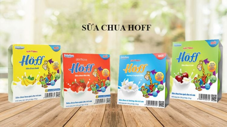 Sữa chua Hoff không đường, an toàn cho bé 7 tháng tuổi