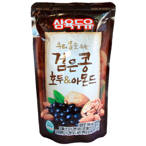 Sữa đậu đen óc chó hạnh nhân Sahmyook Foods với các loại hạt