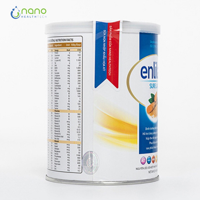 Sữa Enlilac Surelac Plus là giải pháp tăng cân cho người gầy lâu năm