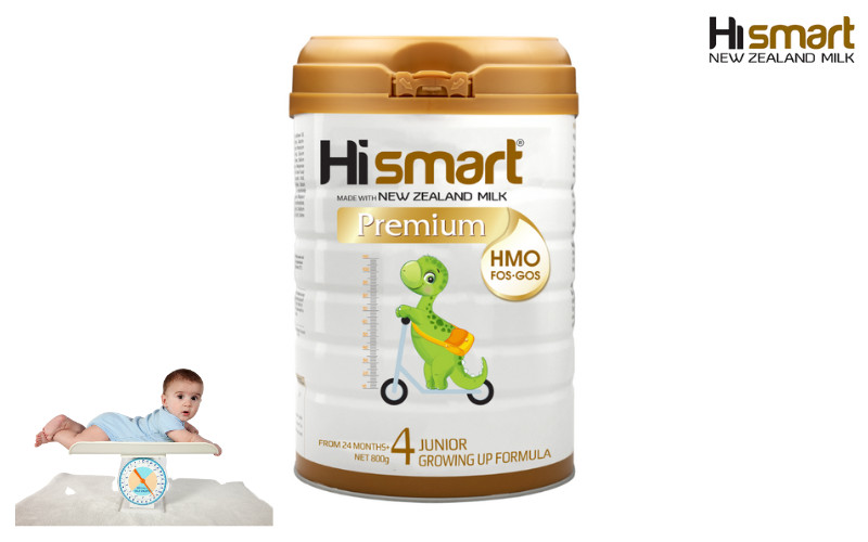 Sữa Hismart Premium – hỗ trợ tăng cân cho bé dưới 1 tuổi