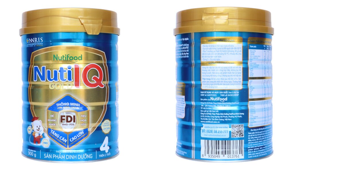 Giá sữa Nuti IQ Gold Step 2 cập nhật mới nhất cho mẹ bỉm
