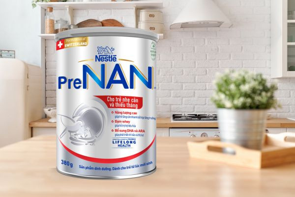 Sữa Pre Nan Hà Lan, một trong những sữa tăng cân tốt nhất hiện nay cho trẻ sinh non