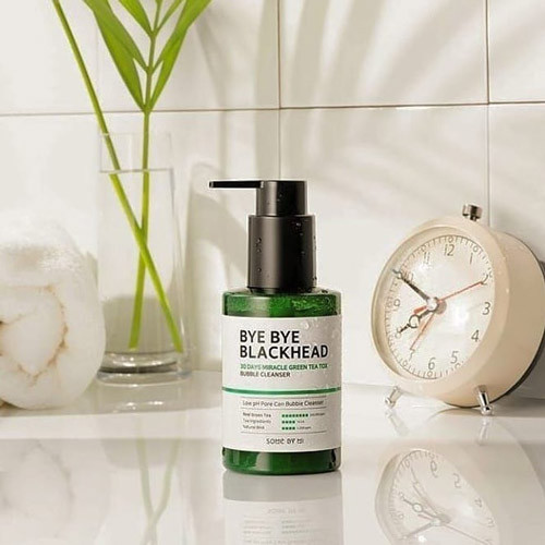 Sữa rửa mặt BYE BYE BLACKHEAD SOME BY MI trị mụn đầu đen và se khít lỗ chân lông