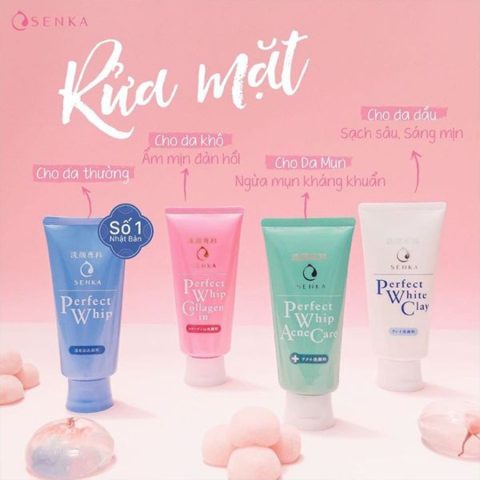 Sữa Rửa Mặt Perfect Whip Cho Da Khô: Giải Pháp Dưỡng Ẩm Toàn Diện