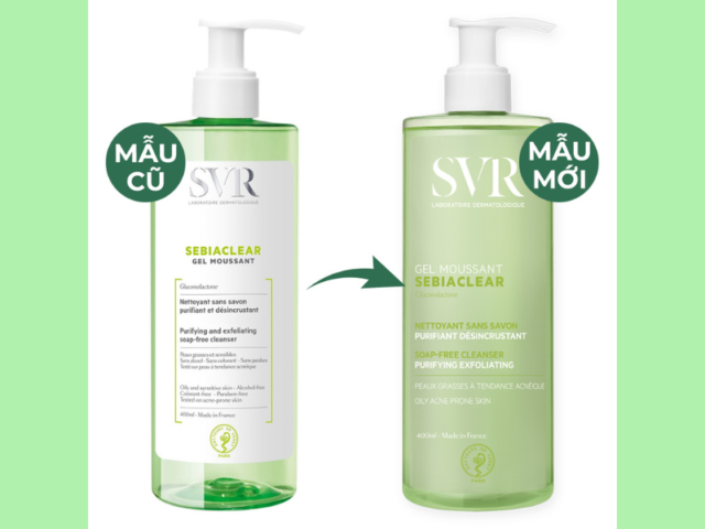 Top 10 sữa rửa mặt tốt nhất hiện nay - Sữa rửa mặt SVR