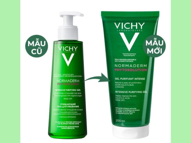 Top 10 sữa rửa mặt tốt nhất hiện nay - Sữa rửa mặt Vichy Normaderm