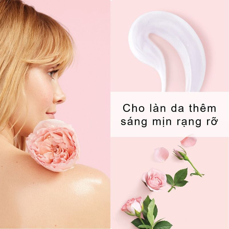 Sữa tắm Love Beauty And Planet Majestic Glow với hoa hồng và quả murumuru