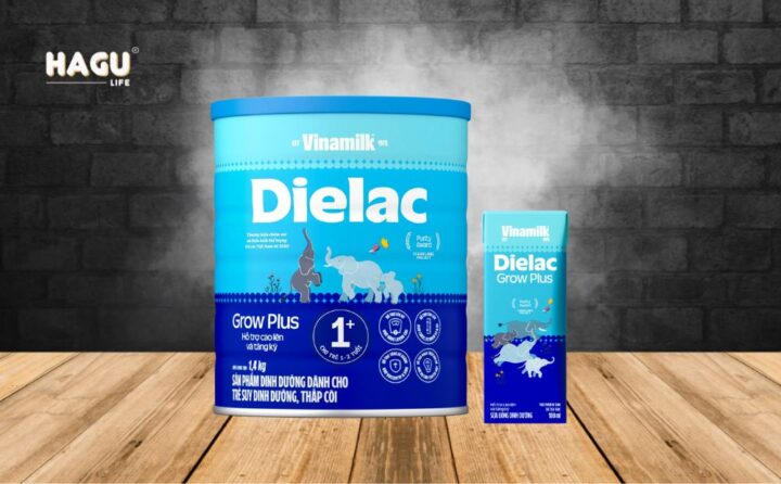 Sữa bột trẻ em Dielac Grow Plus 1+ cho trẻ từ 1-3 tuổi