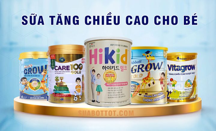 Sữa Tăng Chiều Cao Cho Bé Dưới 1 Tuổi: Hướng Dẫn Chi Tiết