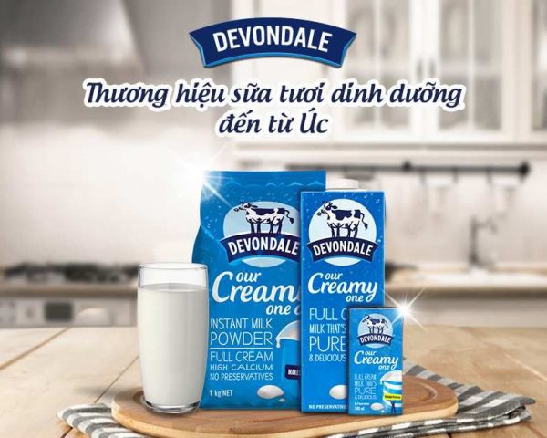 Cách Pha Sữa Bột Nguyên Kem Devondale Chuẩn Nhất Cho Trẻ Tăng Cân