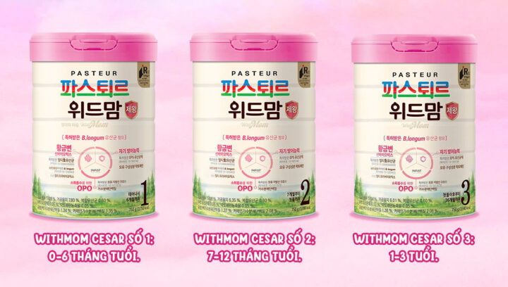 Sữa Withmom giảm táo bón