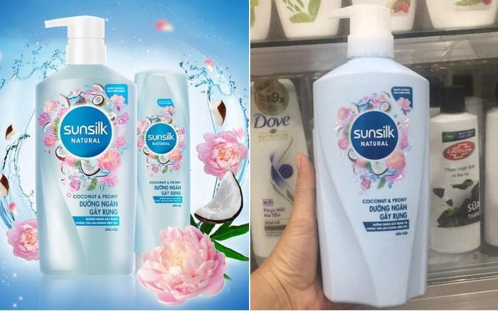 Sunsilk Natural Dưỡng Ngăn Gãy Rụng cho tóc nhuộm