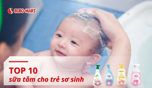 Tầm quan trọng của việc chọn sữa tắm cho trẻ sơ sinh