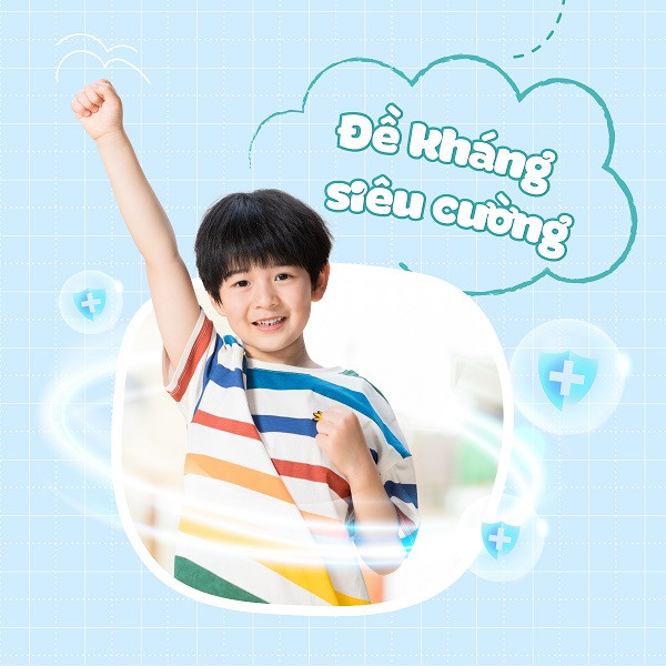 Tăng cường miễn dịch cho trẻ với sữa tách béo tăng chiều cao Hikid Premium