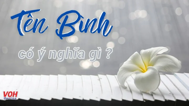 Tên Bình có ý nghĩa gì? Giải mã ý nghĩa và gợi ý tên đệm hay Tên Bình có ý nghĩa gì? Giải mã ý nghĩa và gợi ý tên đệm hay