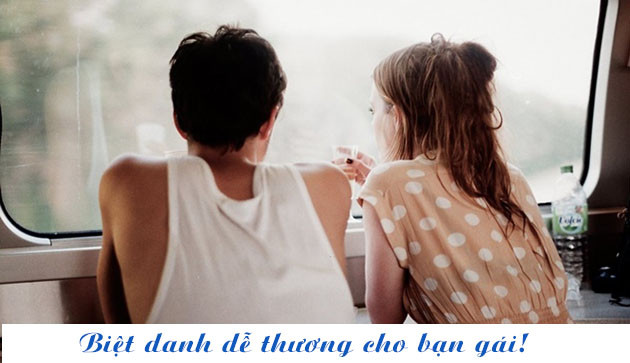tên gọi thân mật cho bạn trai