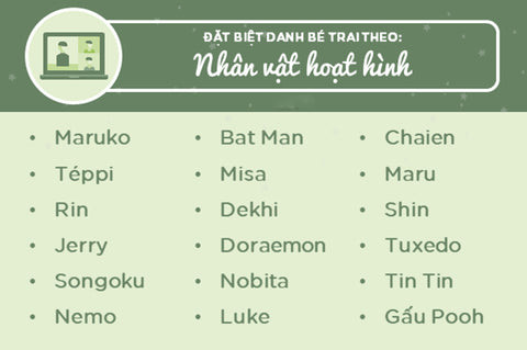 Biệt danh ở nhà cho bé trai hay, ý nghĩa và độc đáo nhất