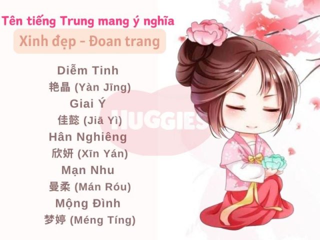 Tên tiếng Hoa Hay Cho Nữ: Gợi Ý Độc Đáo và Ý Nghĩa Sâu Sắc - image 3