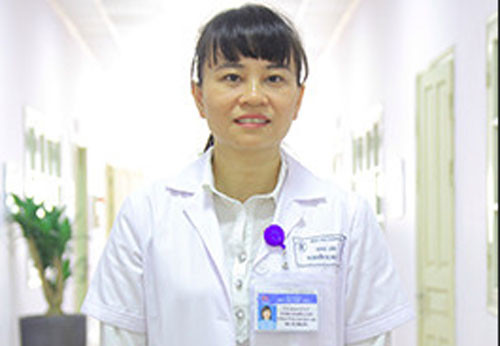 Thạc sĩ Bác sĩ Nguyễn Thị Ngọc Bích, một chuyên gia sản phụ khoa tại Hà Nội