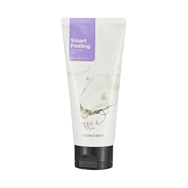 The Face Shop Smart Peeling White Jewel Perle, tẩy tế bào chết ngọc trai
