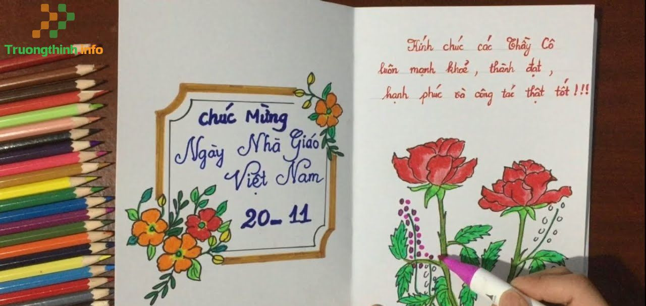Hướng Dẫn Vẽ Thiệp Chúc Mừng 20 11 Đơn Giản, Ý Nghĩa