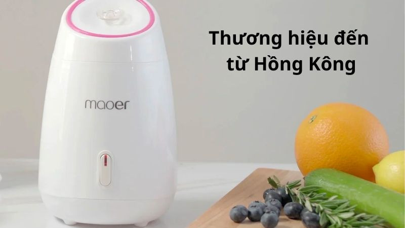 Thương hiệu Maoer nổi tiếng với các sản phẩm chăm sóc da, đặc biệt là máy xông hơi mặt