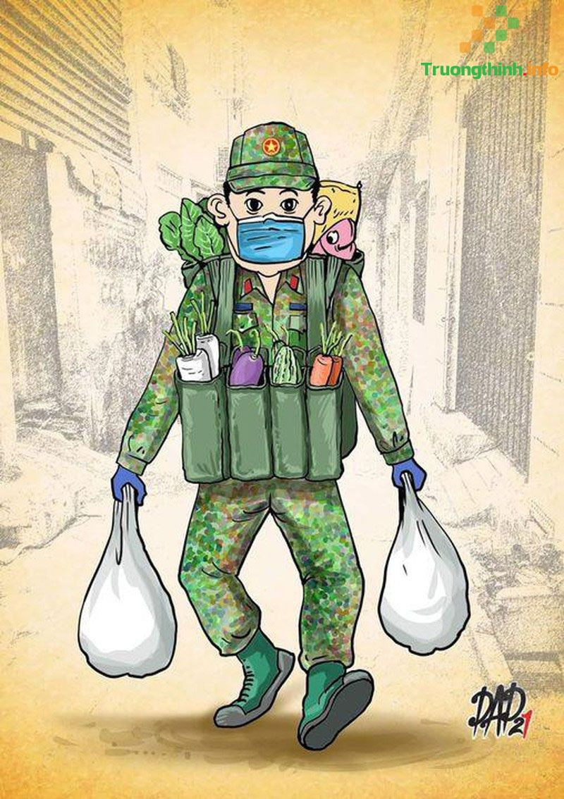 Tổng hòa cảm xúc về chú bộ đội chống dịch