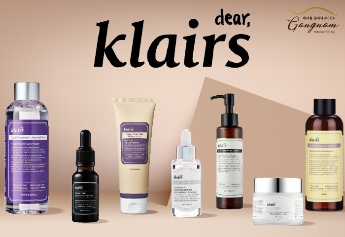 Tổng quan thương hiệu mỹ phẩm Klairs