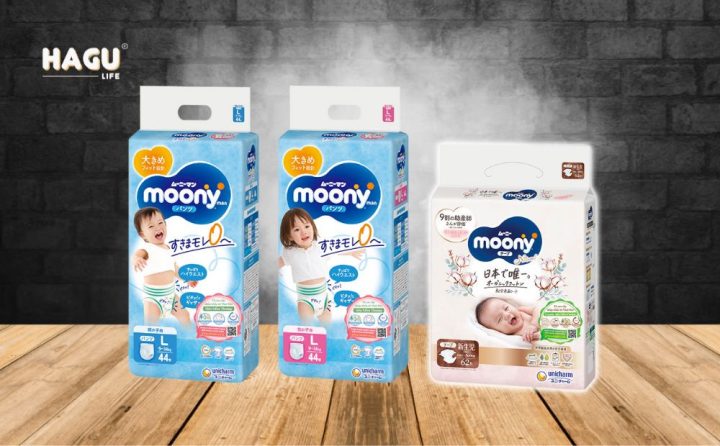 Tổng quan về thương hiệu bỉm Moony - lựa chọn bỉm newborn cho trẻ sơ sinh